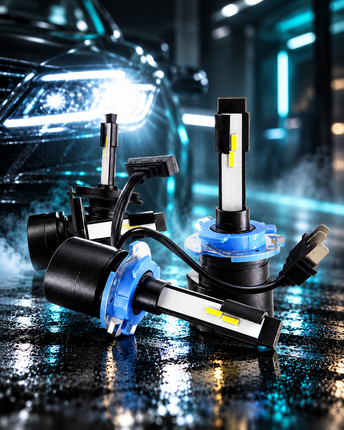 Lâmpadas Super LED para iluminação automotiva