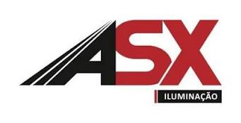 Logotipo da marca ASX Iluminação