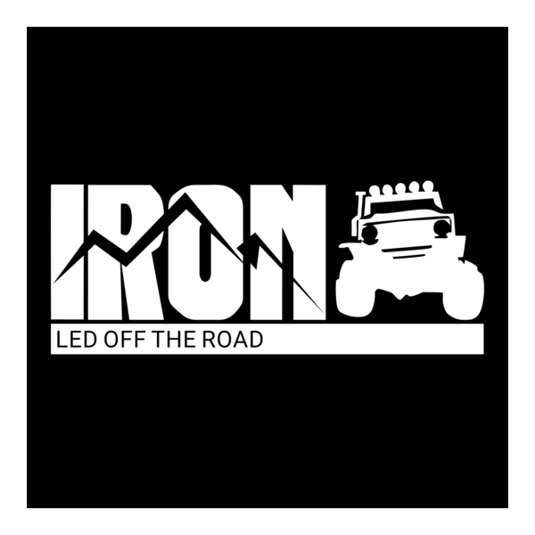 Logotipo da marca Iron, LED Off The Road
